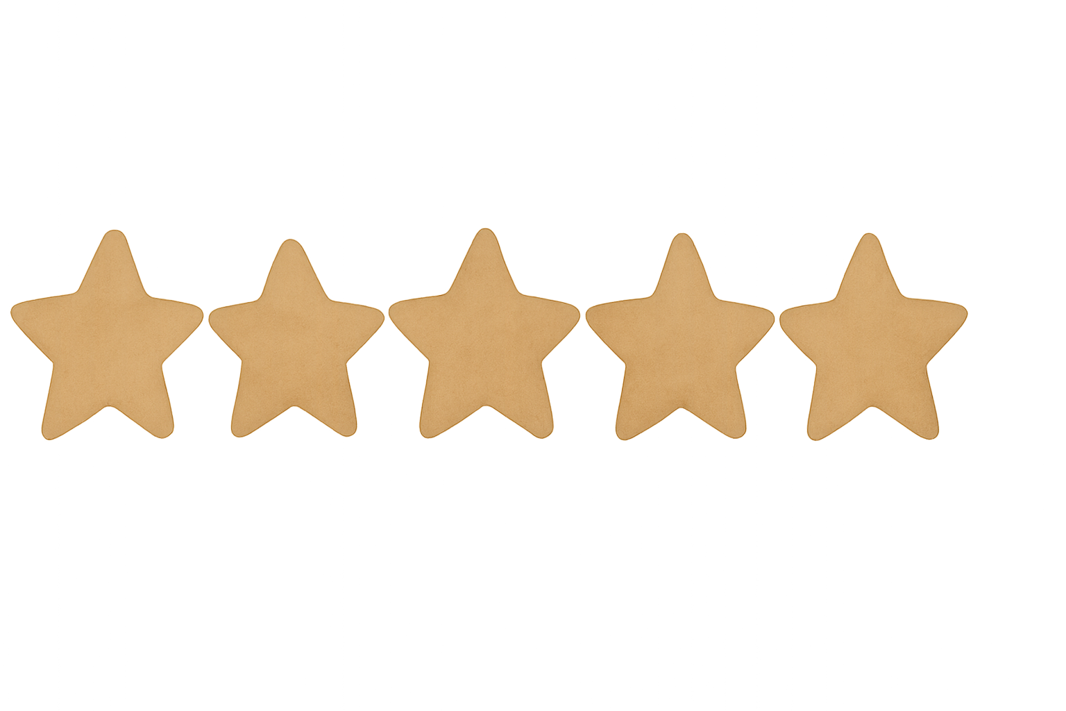 remove the text and just keep the stars